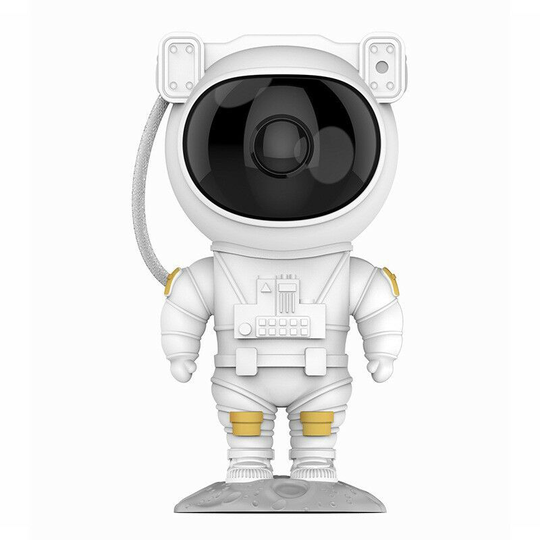 Muff - Starry Sky Projection Night Light with Remote Control and 360° Adjustable, Astronaut Nebula Galaxy Night Light Projector