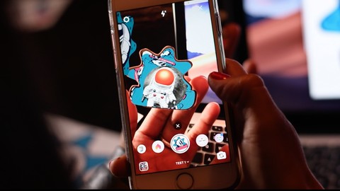 Portal con imagen de rastreo Spark Ar studio