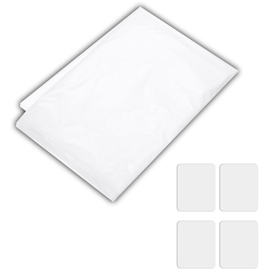 Lifcausal - 1.8*1.2M Projector Screen Foldable Portable Display Cloth For Christmas Halloween Movie
