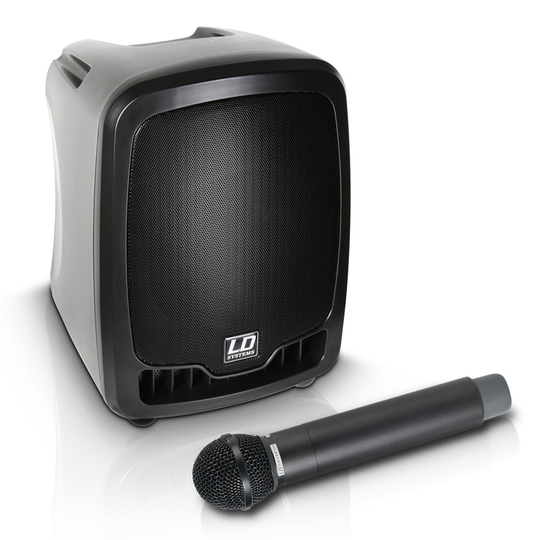 LD Systems Roadboy 65 Portable PA Speaker with Handheld Microphone