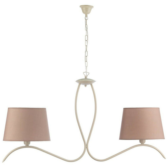 Onli Lighting - Onli Zen Multi Arm Pendant Ceiling Light, Fabric Shades