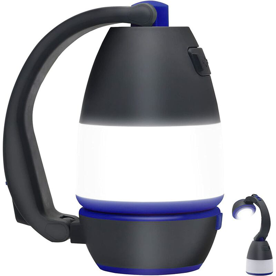 Aougo - in 1 led Quadruple Camping Light and Portable Torch and Desk Lamp 5 Modes Rechargeable Tent Light Outdoor Power Bank Multifunctional