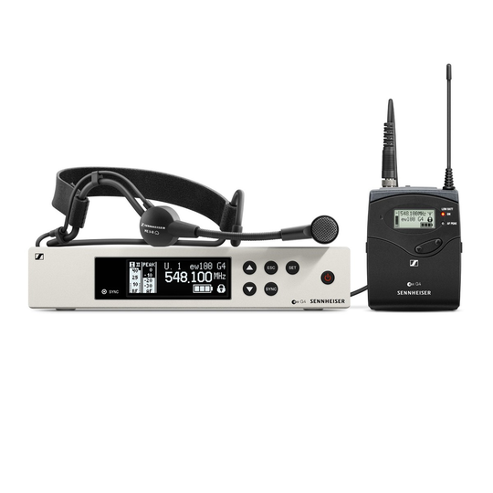 Sennheiser EW 100 G4 Wireless Microphone System with ME3 GB Band