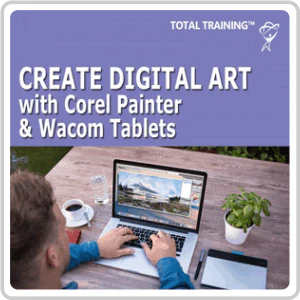 Corel Painter & Wacom Tablets : Create Digital Art Online Training Course