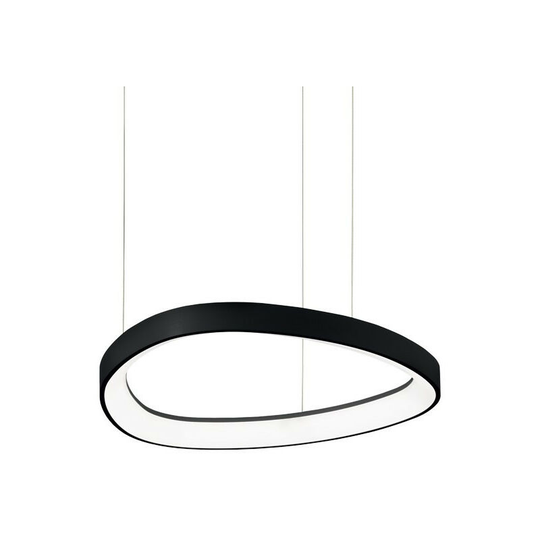 Ideal Lux led Decorative Integrated Pendant Light Black, 3000K