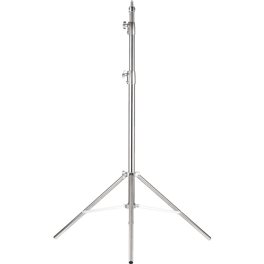 Heavy Duty Photography Light Stand Tripod Stainless Steel Max. 280cm/110in Height with 1/4 Inch & 3/8 Inch Screw