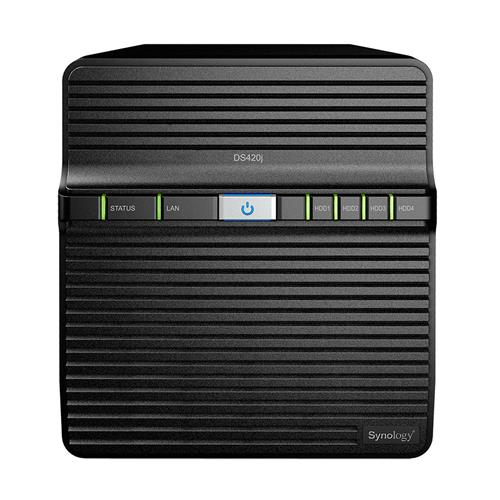 Synology DiskStation DS420J NAS/storage server RTD1296 Ethernet LAN Compact Black