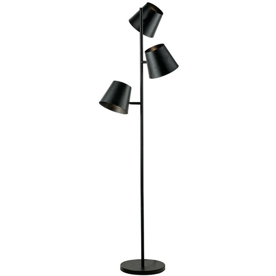 Fan Europe colt 3 Light Multi Arm Floor Lamp Grey 51x165cm