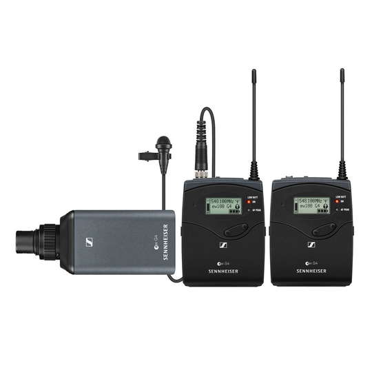 Sennheiser EW 100 ENG G4 Wireless Camera Lavalier E Band