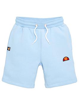 Ellesse Junior Boys Core Toyle Fleece Short - Light Blue, Light Blue, Size 13-14 Years