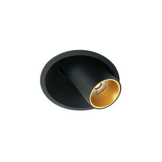 Larissa Dimovo Black Cob 7W 700ma 36deg Adjustable Dark Light