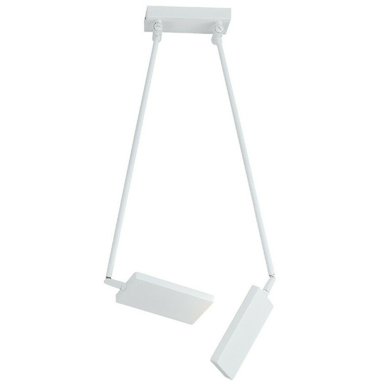 Fan Europe book led 2 Light Semi Flush Light White 2600lm 3200K 85x16x15-200cm