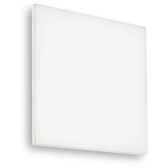 Ideal Lux Mib - led Outdoor 1 Light Flush Ceiling Light White IP65