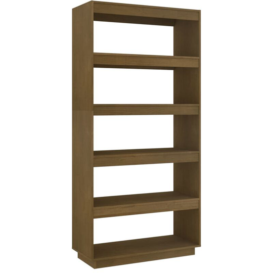 Vidaxl - Book Cabinet/Room Divider Honey Brown 80x35x167 cm Solid Pinewood Brown