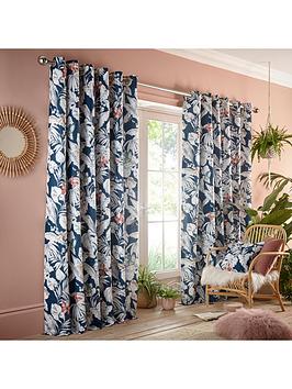 Studio G Flutur Eyelet Lined Curtains