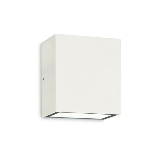 Ideal Lux led Outdoor Cubic Up & Down Wall Light White IP65, 4000K