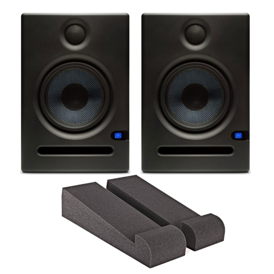 PreSonus Eris E5 Active Studio Monitors with Isolation Pads