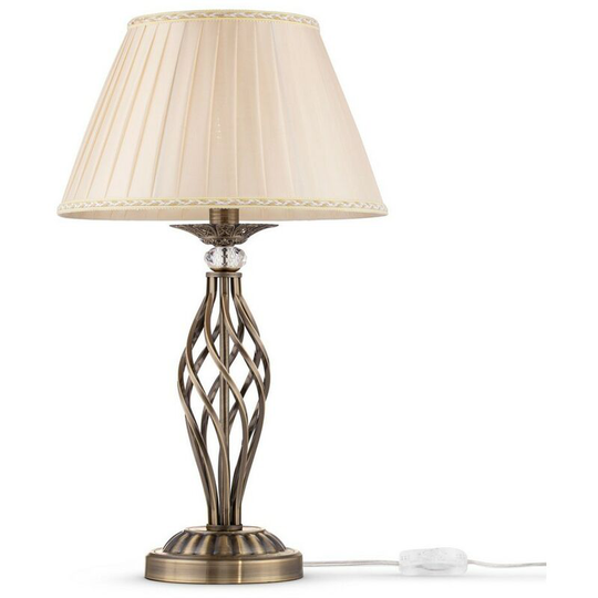 Grace Table Lamp Brass & Crystal, 1 Light, E14