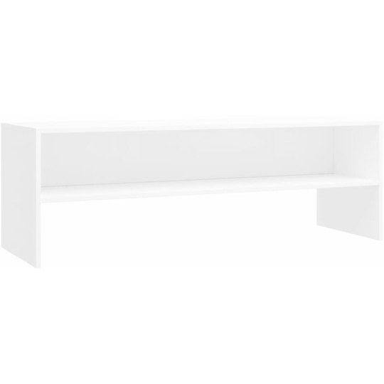 Tv Cabinet White 120x40x40 cm Engineered Wood Vidaxl White