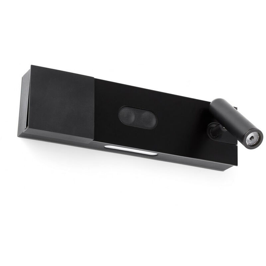 Faro magos - Integrated led Reading Light Wall Light Black, 2700K