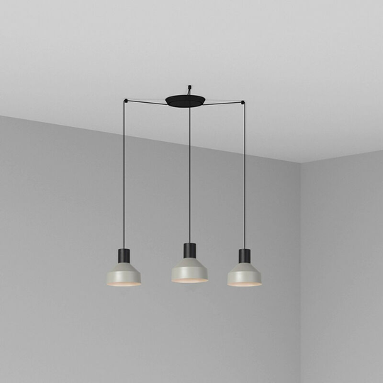Faro Lighting - Faro kombo - Cluster Pendant Ceiling Light Grey, E27