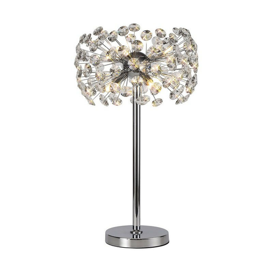 Luminosa Lighting - Luminosa Table Lamp 6 Light G9 Polished Chrome, Crystal