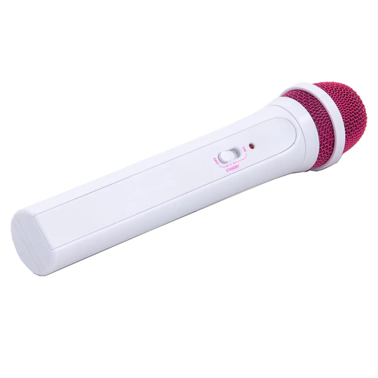 Easy Karaoke Wireless Microphone - White