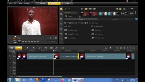 Corel videostudio editing tutorial