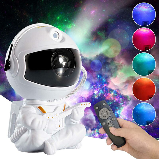Thsinde - Star Sky Projector, Adjustable Brightness Astronaut Galaxy Star Projection Lamp, led Night Light Child Starry Lamp, Astronaut Ornament for