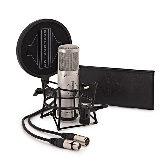 Sontronics STC-3X Condenser Microphone Pack Silver
