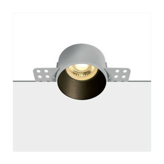 Larissa Lighting - Larissa Atopol Black Trimless GU10 50W Dark Light