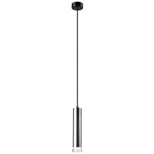 Diego Slim Pendant Ceiling Lights Chrome, 1x E27