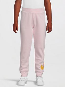 Nike Kids Girls Print Pack Jogging Bottoms - Light Pink, Light Pink, Size 2-3 Years, Women