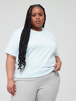 Adidas Originals Tee (Plus Size) - Light Blue