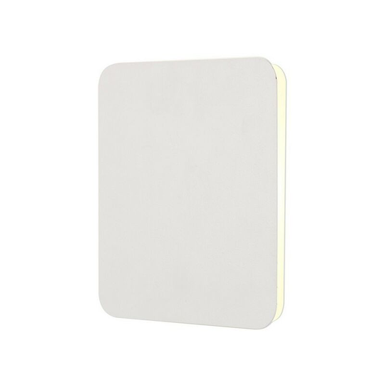 Luminosa Lighting - Magnetic Base Wall Lamp, 12W LED 3000K 498lm, 20, 19cm Square Centre, Sand White, Acrylic Frosted Diffuser