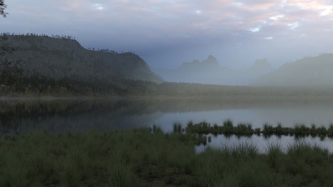 Aprenda a criar um ambiente natural realista com Houdini