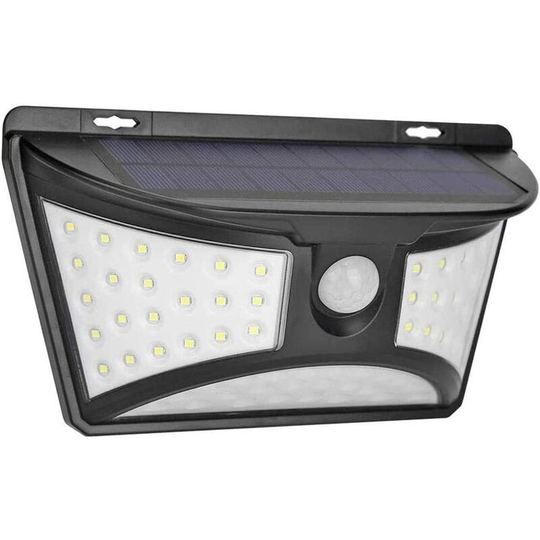 Aougo - Outdoor led Solar Lights, Wall Sconce, Motion Sensor Solar Security Lights IP65 Wireless Wirelure Waterproof Outdoor Lights for Garden Patio