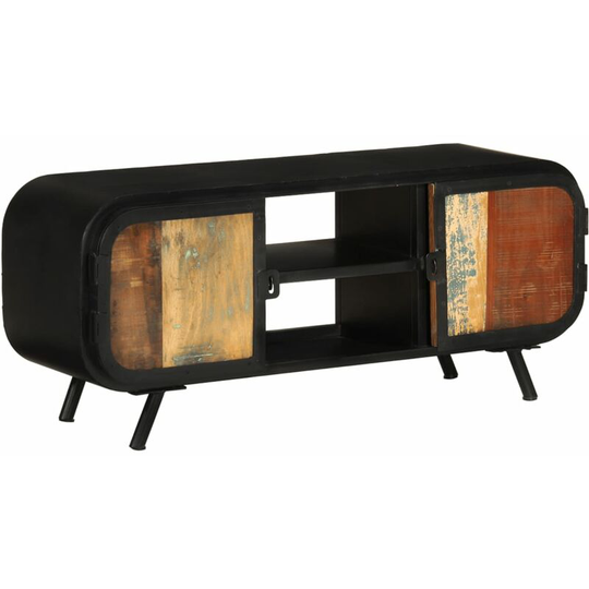 Vidaxl - tv Cabinet 110x30x45 cm Solid Reclaimed Wood Brown