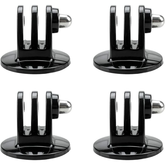 Tripod Mount Adapter for GoPro Hero 10 9 8 7 6 5 4 3+ 3 2 1 Max Fusion Action Camera 4 Pack