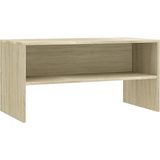 Tv Cabinet Sonoma Oak 80x40x40 cm Engineered Wood Vidaxl Brown