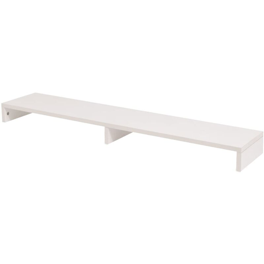 Monitor Stand Chipboard 118x23.5x9 cm White - White