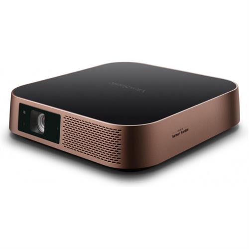 Viewsonic M2 data projector Short throw projector 1200 ANSI lumens LED 1080p (1920x1080) 3D Black Gold