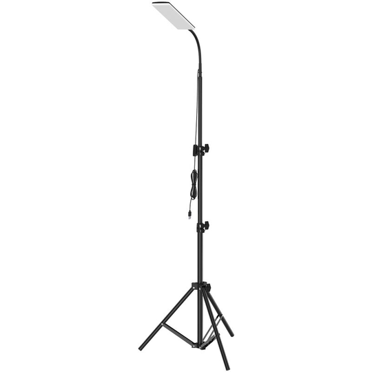 Superseller - Rotatable Selfie Camera Lamp with Telescopic Tripod 2m usb Cable 84PCS LEDs Light Storage Bag Adjustable Height Camping Light