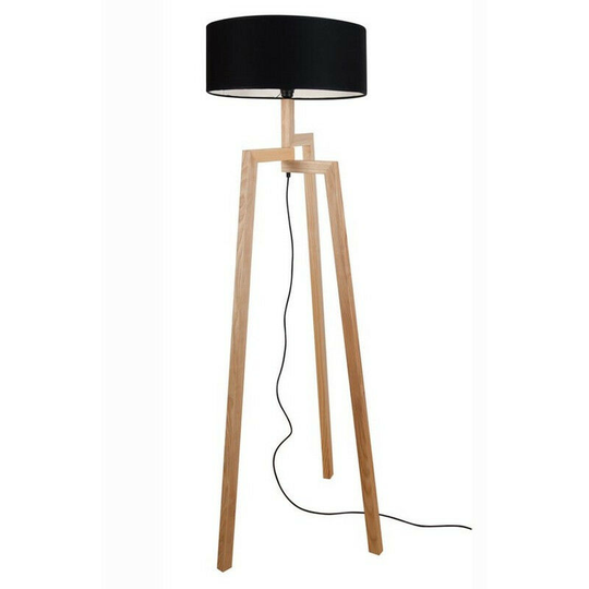 Larissalighting - Larissa Agioi Tripod Floor Lamp 1 Light Wood Black