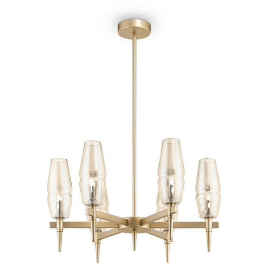 Maytoni Lighting - Lita Ceiling Pendant Lamp Matt Gold , 6 Light, G9