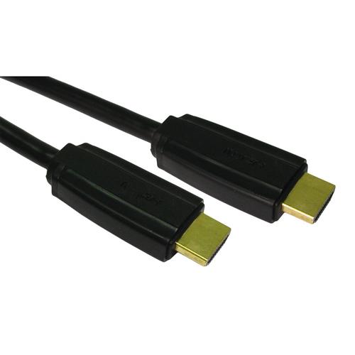Cables Direct 2m High Speed HDMI with Ethernet Cable HDMI cable HDMI Type A (Standard) Black