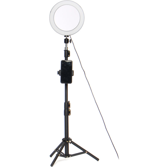 Kingso - Ring Dimmable Beauty Fill Light 3 Lights + Selfie Bluetooth Remote Control + Tripod And Phone Holder Hasaki