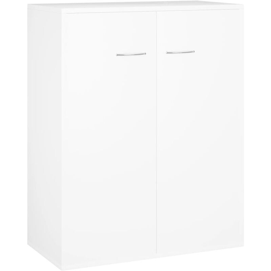 Sideboard White 60x30x75 cm Engineered Wood Vidaxl White