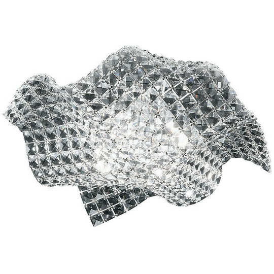 Fan Europe rumba Ceiling Light Transparent, Crystal 44x12x44cm