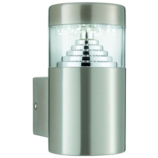 Searchlight Lighting - Searchlight Brooklyn - led Outdoor Wall Light Stainless Steel IP44